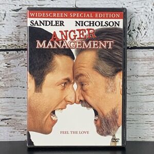 Anger Management (DVD, 2003 Widescreen Special Edition) Sandler Nicholson Comedy